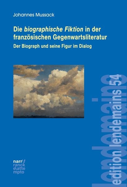 Produktbild: Die biographische Fiktion in der franz&ouml;sischen Gegenwartsliteratur