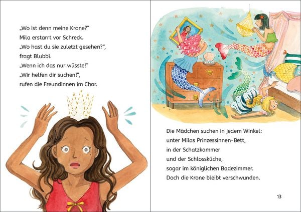 Produktbild: Lesel&ouml;wen 2. Klasse - Meerm&auml;dchengeschichten