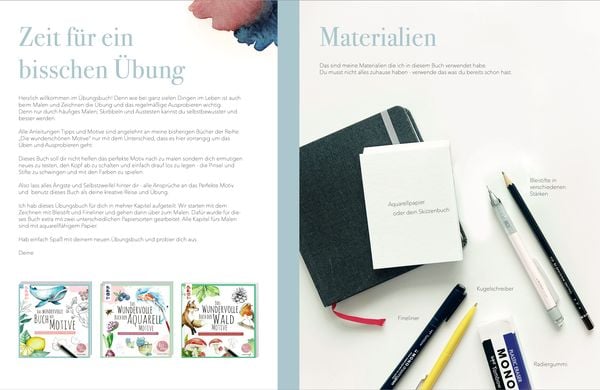 Produktbild: Das wundervolle Übungsbuch der Motive