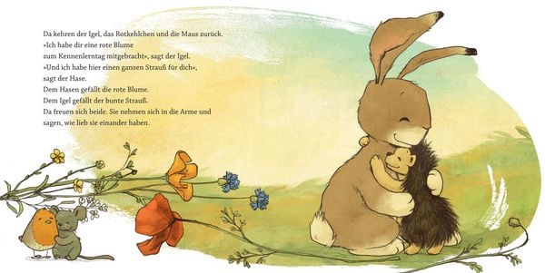 Produktbild: Eine Blume f&uuml;r den Hasen (Pappbilderbuch)