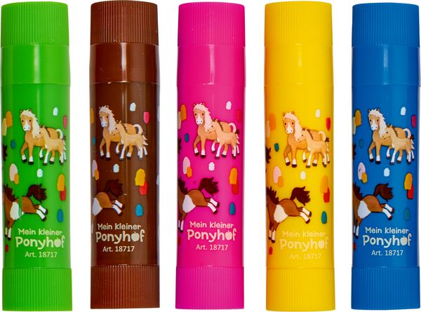 Produktbild: Wachsmalstifte (6 St.) - Mein kl. Ponyhof