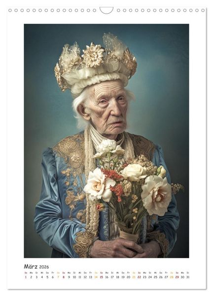 Produktbild: Au&szlig;ergew&ouml;hnliche Portraits (Wandkalender 2026 DIN A3 hoch), CALVENDO Monatskalender