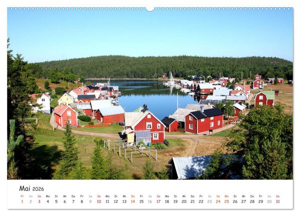 Produktbild: Schwedische Sehnsuchtsorte (Wandkalender 2026 DIN A2 quer), CALVENDO Monatskalender