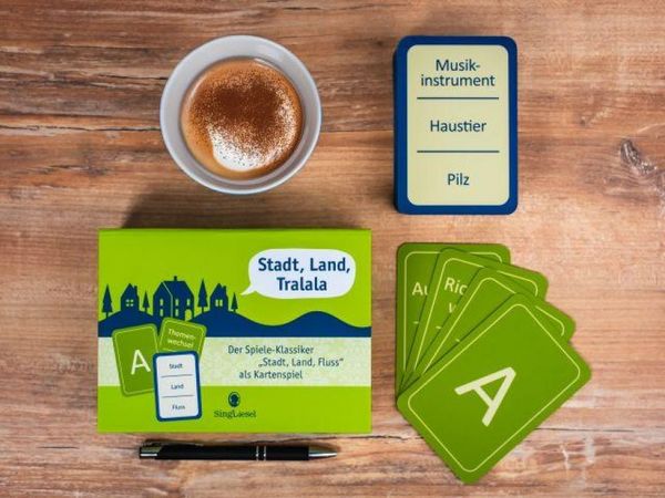 Produktbild: Stadt, Land, Tralala | "Stadt, Land, Fluss" als Kartenspiel