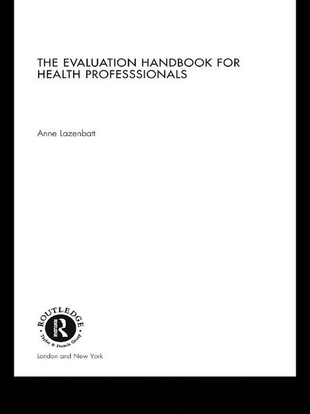 Produktbild: The Evaluation Handbook for Health Professionals