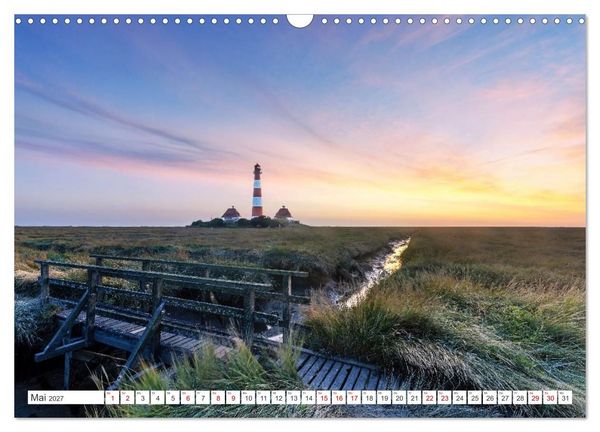 Produktbild: Schleswig-Holstein - Momente zwischen den Meeren (Wandkalender 2027 DIN A3 quer), CALVENDO Monatskalender