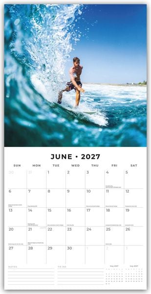 Produktbild: Surfing &ndash; Surfen 2027 &ndash; 16-Monatskalender