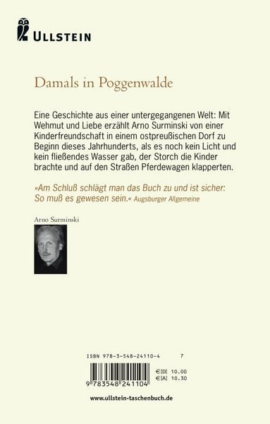 Produktbild: Damals in Poggenwalde