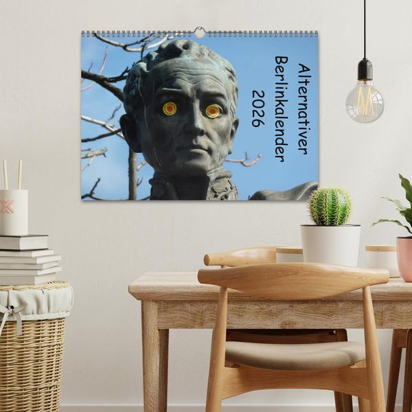 Produktbild: Alternativer Berlinkalender (Wandkalender 2026 DIN A3 quer), CALVENDO Monatskalender