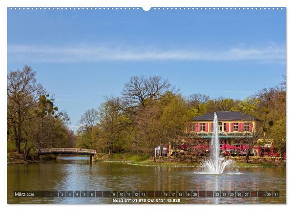 Produktbild: Traumziele in Sachsen (hochwertiger Premium Wandkalender 2026 DIN A2 quer), Kunstdruck in Hochglanz