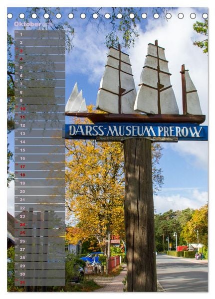 Produktbild: Ostsee Tour Deutschland - maritime Highlights (Tischkalender 2026 DIN A5 hoch), CALVENDO Monatskalender