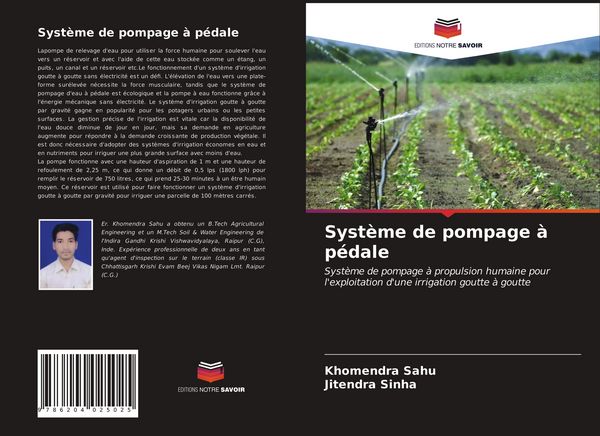 Produktbild: Syst&egrave;me de pompage &agrave; p&eacute;dale