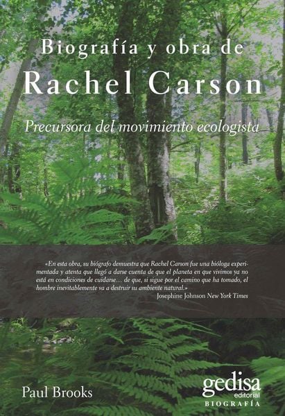 Produktbild: Biograf&iacute;a y obra de Rachel Carson : precursora del movimiento ecologista
