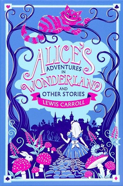 Produktbild: Alice's Adventures in Wonderland and Other Stories (Deluxe Leatherbound Edition)