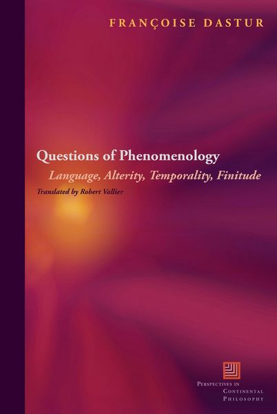 Produktbild: Questions of Phenomenology