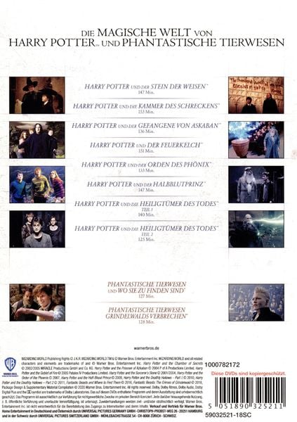  Wizarding World 10-Film Collection (Harry Potter