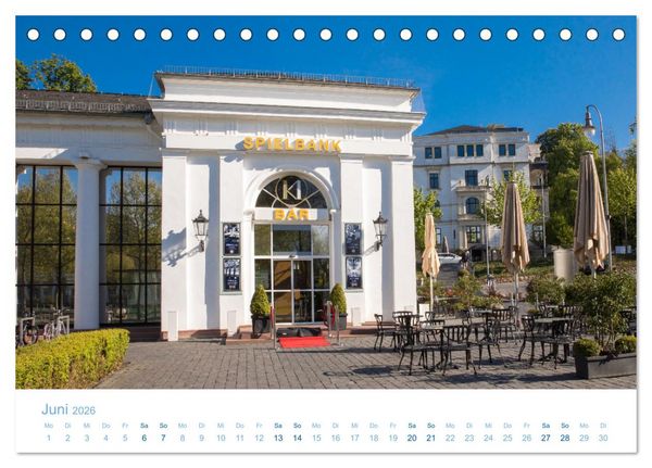 Produktbild: Daheim in Wiesbaden (Tischkalender 2026 DIN A5 quer), CALVENDO Monatskalender