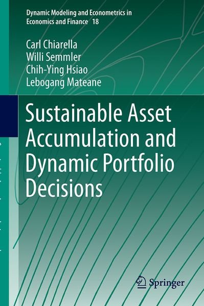 Produktbild: Sustainable Asset Accumulation and Dynamic Portfolio Decisions