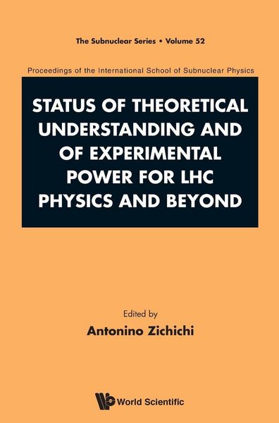 Produktbild: Status Theoret Understand & Experim Power Lhc Phy & Beyond