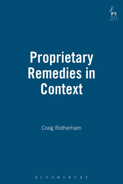 Produktbild: Rotherham, C: Proprietary Remedies in Context