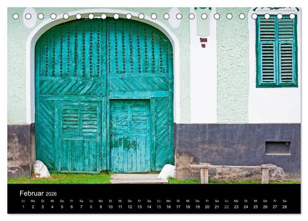 Produktbild: Bauernh&auml;user in Siebenb&uuml;rgen (Tischkalender 2026 DIN A5 quer), CALVENDO Monatskalender