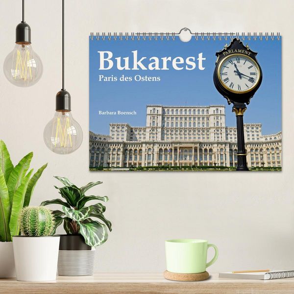 Produktbild: Bukarest - Paris des Ostens (Wandkalender 2026 DIN A4 quer), CALVENDO Monatskalender