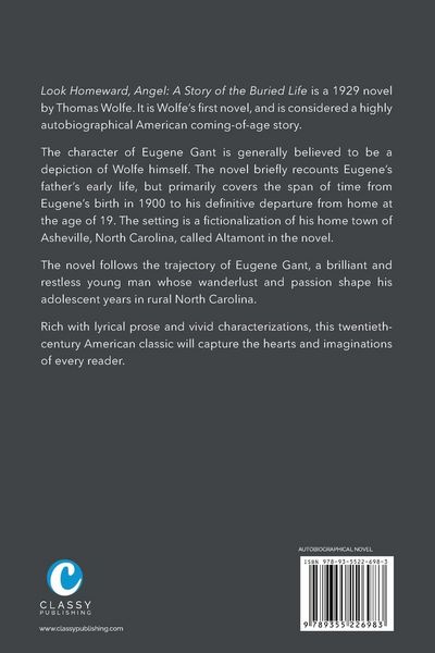 Produktbild: Look Homeward, Angel