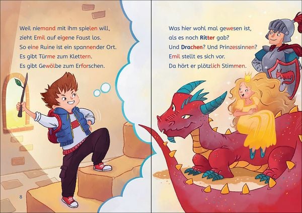 Produktbild: Lesel&ouml;wen 2. Klasse - Reise in den Wald der Drachen