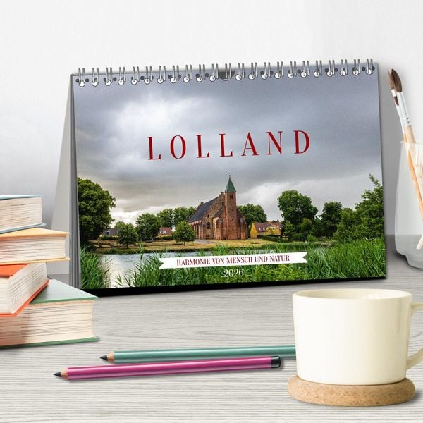 Produktbild: Lolland - Harmonie von Mensch und Natur (Tischkalender 2026 DIN A5 quer), CALVENDO Monatskalender