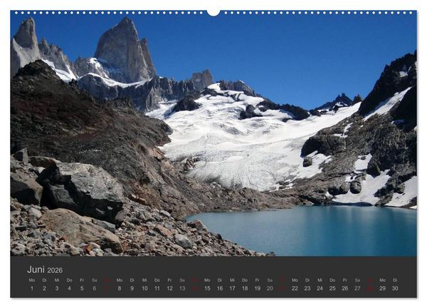 Produktbild: Von Iguaz&uacute; bis Ushuaia - vom Regenwald bis Feuerland (Wandkalender 2026 DIN A2 quer), CALVENDO Monatskalender