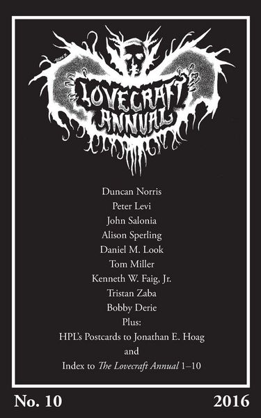 Produktbild: Lovecraft Annual No. 10 (2016)