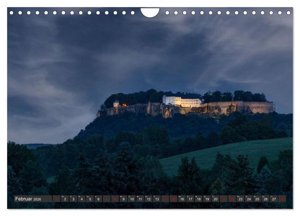 Produktbild: Die S&auml;chsische Schweiz / Faszination Sandsteingebirge (Wandkalender 2026 DIN A4 quer), CALVENDO Monatskalender