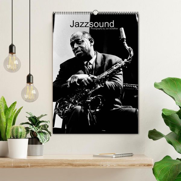 Produktbild: Jazzsound (Wandkalender 2026 DIN A2 hoch), CALVENDO Monatskalender