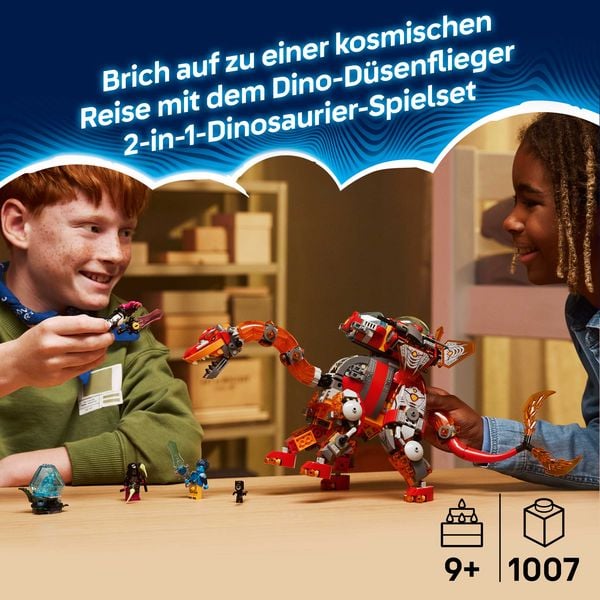 Produktbild: LEGO DREAMZzz 2in1 71514 Dino-D&uuml;senflieger, Spielzeug mit Figuren ab 9