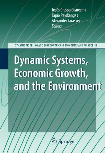 Produktbild: Dynamic Systems, Economic Growth, and the Environment