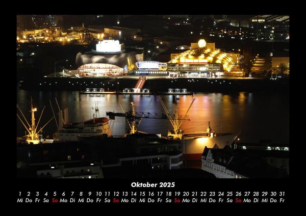 Produktbild: Hamburg 2025 Fotokalender DIN A3