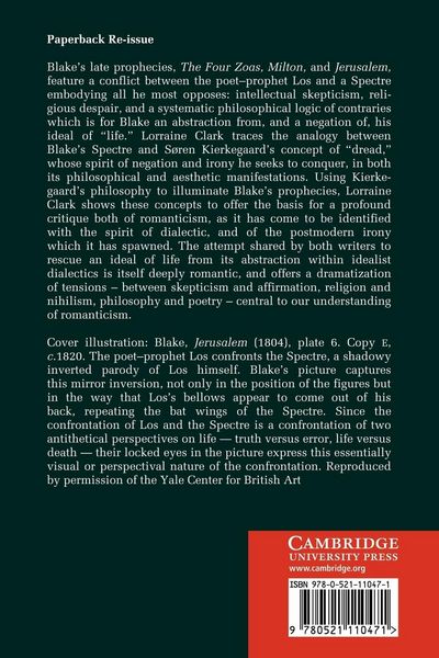 Produktbild: Blake, Kierkegaard, and the Spectre of Dialectic