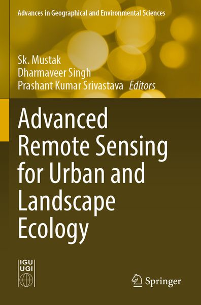 Produktbild: Advanced Remote Sensing for Urban and Landscape Ecology