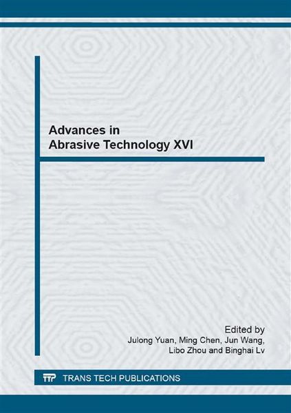 Produktbild: Advances in Abrasive Technology XVI