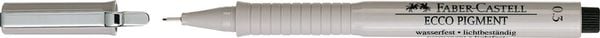 Produktbild: Faber-Castell Tintenschreiber Ecco Pigment 0.3 sw