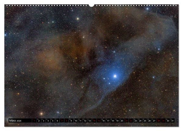 Produktbild: Deepsky XVII (Wandkalender 2026 DIN A2 quer), CALVENDO Monatskalender