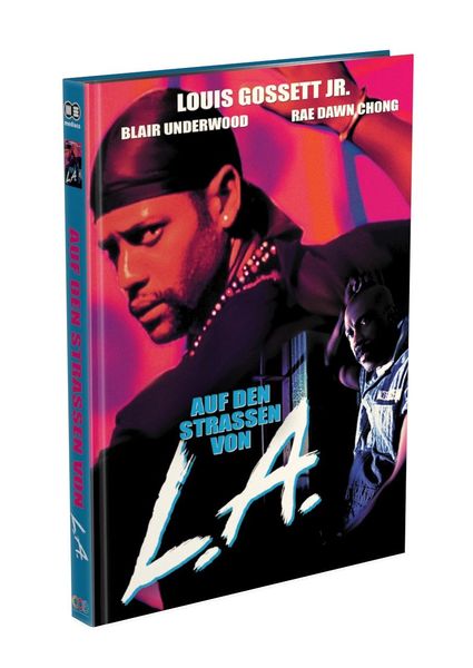 Produktbild: AUF DEN STRASSEN VON L.A. - 3-Disc Mediabook - Cover B - Limited 333 Edition - Uncut  (4K Ultra HD) (+ Blu-ray) (+ BD)