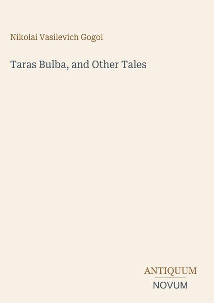 Produktbild: Taras Bulba, and Other Tales