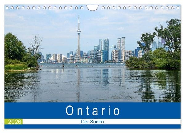Produktbild: Ontario - Der S&uuml;den (Wandkalender 2026 DIN A4 quer), CALVENDO Monatskalender