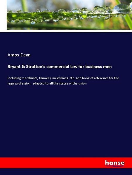 Produktbild: Bryant & Stratton's commercial law for business men