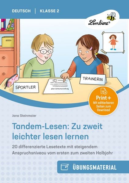 Produktbild: Tandem-Lesen: Zu zweit leichter lesen lernen