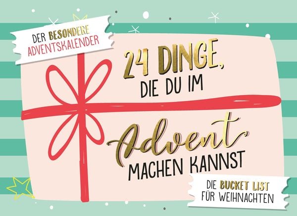 Produktbild: 24 Dinge, die du im Advent machen ...Der besondere Adventskalender
