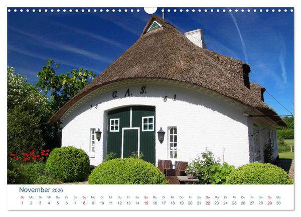 Produktbild: Sieseby 2026. Idyllisches Fl&auml;chendenkmal an der Schlei (Wandkalender 2026 DIN A3 quer), CALVENDO Monatskalender