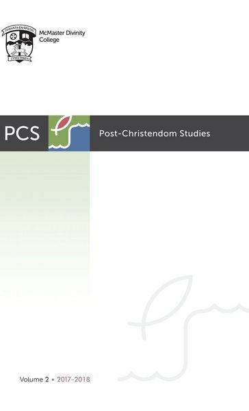Produktbild: Post-Christendom Studies