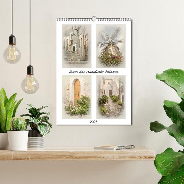 Produktbild: Durch das romantische Mallorca (Wandkalender 2026 DIN A3 hoch), CALVENDO Monatskalender